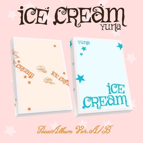 Korea Pop Store YUNA (ITZY) - [Ice Cream] (Pocaalbum Ver.) Kawaii Gifts