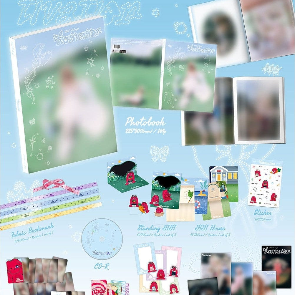 Korea Pop Store YUQI - 1st Single [Motivation] Kawaii Gifts
