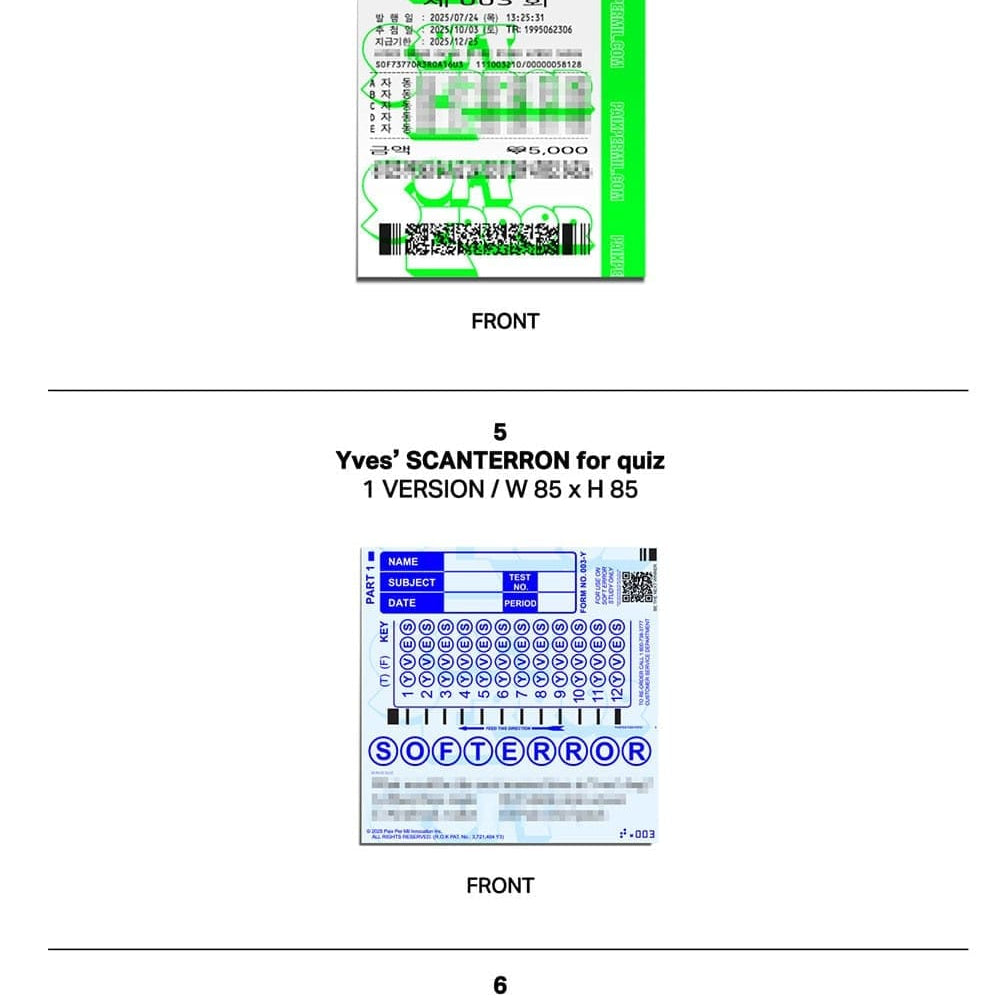 Korea Pop Store YVES - Soft Error Kawaii Gifts 8809957311939