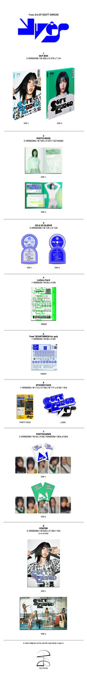 Korea Pop Store YVES - Soft Error Kawaii Gifts 8809957311939