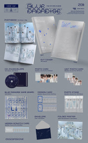 Korea Pop Store ZEROBASEONE - [Blue Paradise] (5th Mini Album) Kawaii Gifts