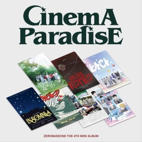 Korea Pop Store ZEROBASEONE - [Cinema Paradise] (4th Mini Album) (Zerose Ver.) Kawaii Gifts