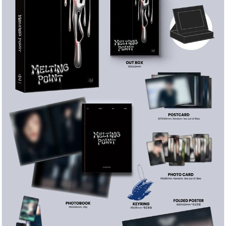 Korea Pop Store ZEROBASEONE - Melting Point (2nd Mini Album) Kawaii Gifts 8809704427203