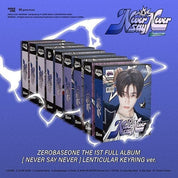 Korea Pop Store ZEROBASEONE - The 1st Full Album [Never Say Never] (Lenticular Keyring Ver.) Kawaii Gifts 8809704433921