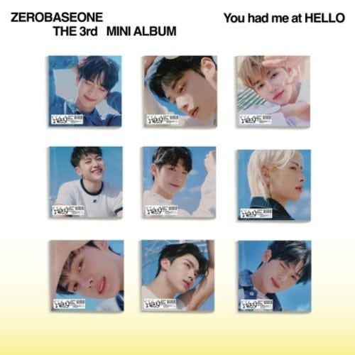 Korea Pop Store ZEROBASEONE - [You Had Me at Hello] (3rd Mini Album) (Digipack Ver.) Kawaii Gifts