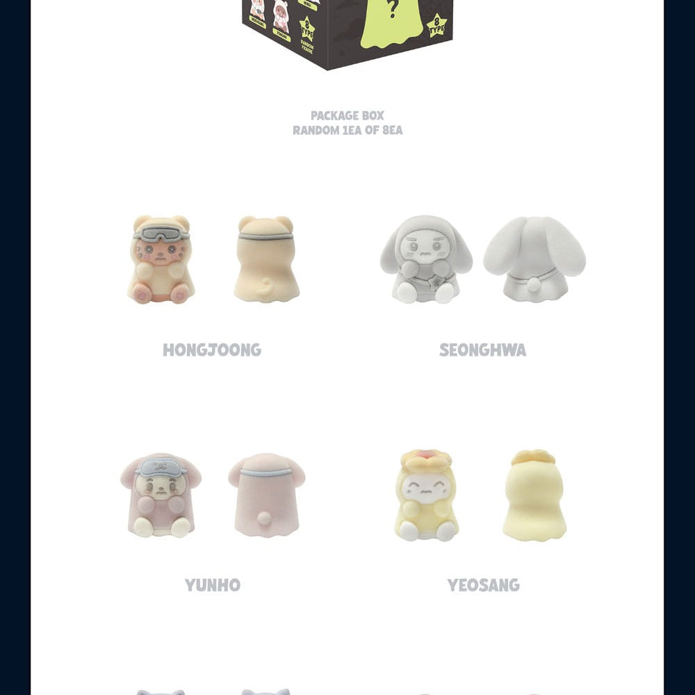 Korea Pop Store [ATEEZ] 2026 Fanmeeting Atiny's Voyage: Tiny Ghost Surprise Figure Kawaii Gifts