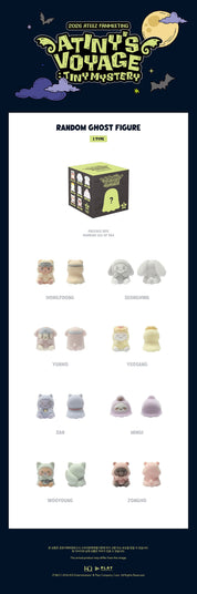 Korea Pop Store [ATEEZ] 2026 Fanmeeting Atiny's Voyage: Tiny Ghost Surprise Figure Kawaii Gifts
