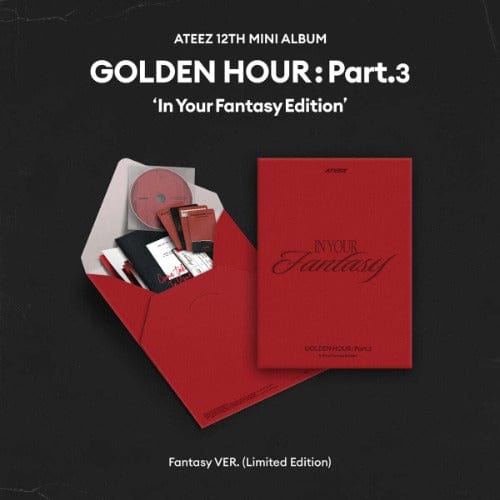 Korea Pop Store ATEEZ - Golden Hour : Part.3 'In Your Fantasy Edition' [Fantasy Ver.] Kawaii Gifts