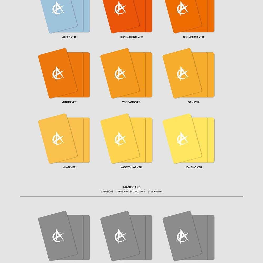 Korea Pop Store ATEEZ - Golden Hour : Part.3 (Pocaalbum Ver.) Kawaii Gifts