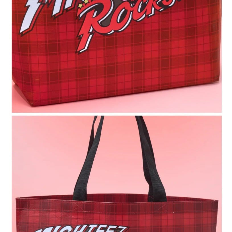 Korea Pop Store [ATEEZ] Mighteez Rock the Stage Reusable Bag Kawaii Gifts