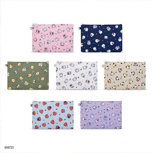 Korea Pop Store [BT21] Minini Flat Pouch (MP) Kawaii Gifts
