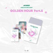 Korea Pop Store [ATEEZ] Golden Hour: Part 5 Pop-Up Store - Random Trading Card Kawaii Gifts