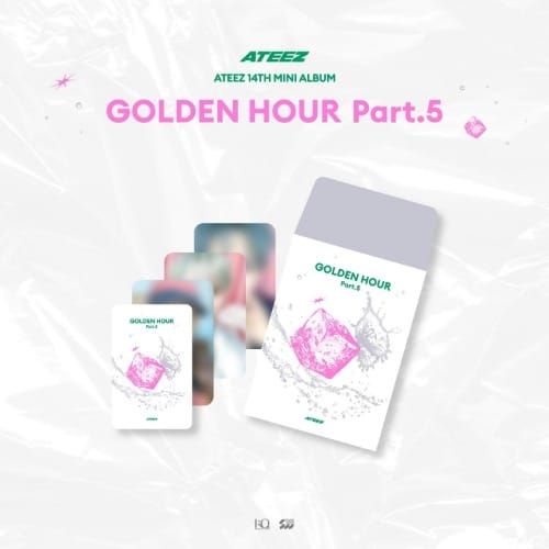 Korea Pop Store [ATEEZ] Golden Hour: Part 5 Pop-Up Store - Random Trading Card Kawaii Gifts