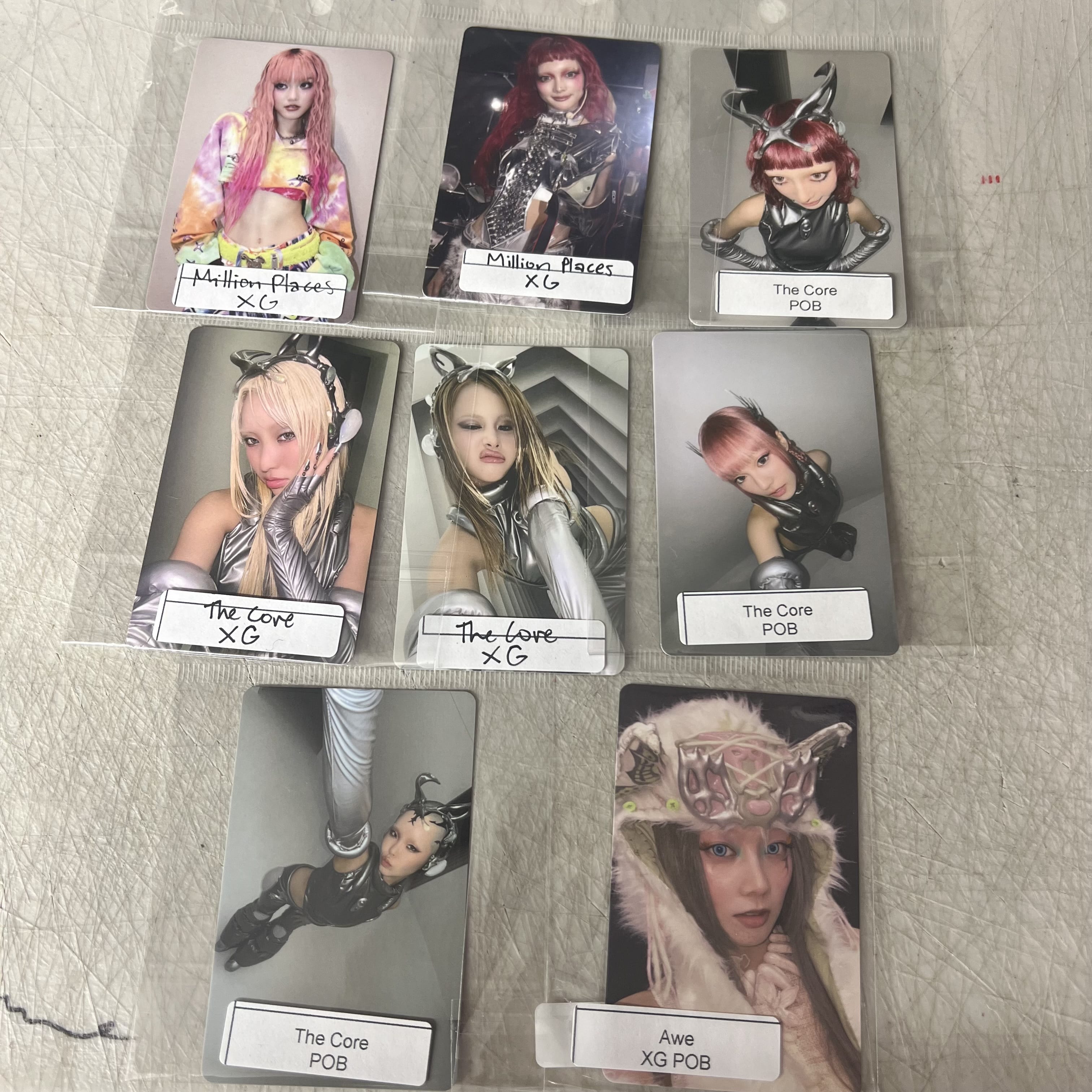 Korea Pop Store XG Official Photocard Benefit Kawaii Gifts