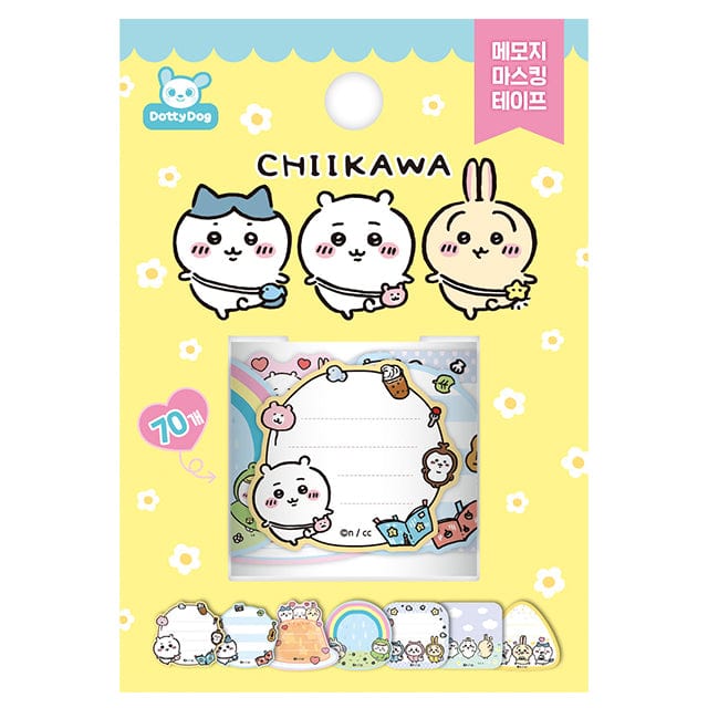 Korea Pop Store Chiikawa Memo Masking Tape Kawaii Gifts 8809854312374