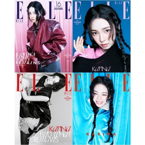 Korea Pop Store [ELLE] aespa Karina Cover Sep. [2026] Kawaii Gifts