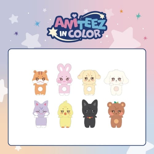 Korea Pop Store [ATEEZ] ANITEEZ in Color - Mini Deco Figure Kawaii Gifts
