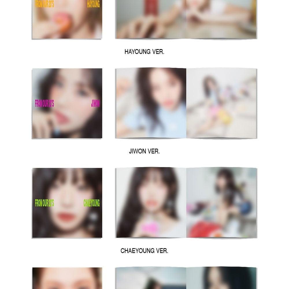 Korea Pop Store FROMIS_9 - The 6th Mini Album [From Our 20's] (Digipack Ver.) Kawaii Gifts