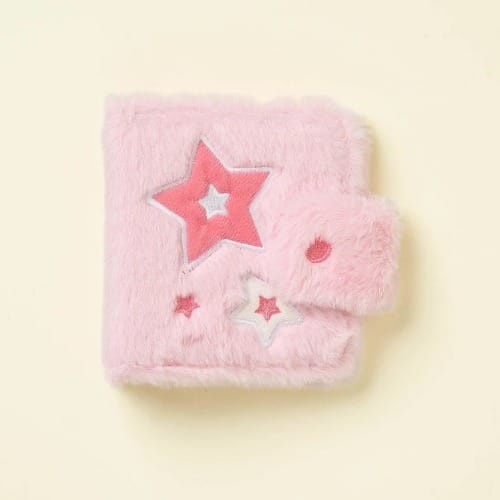 Korea Pop Store [Goods] Fabric 3 Ring Album 40 Pockets Kawaii Gifts