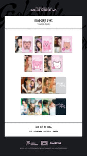 Korea Pop Store [ITZY] Girls Will Be Girls - Trading Card Kawaii Gifts