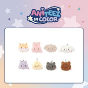 Korea Pop Store [ATEEZ] ANITEEZ in Color - Linkable Face Keyring (Random) Kawaii Gifts