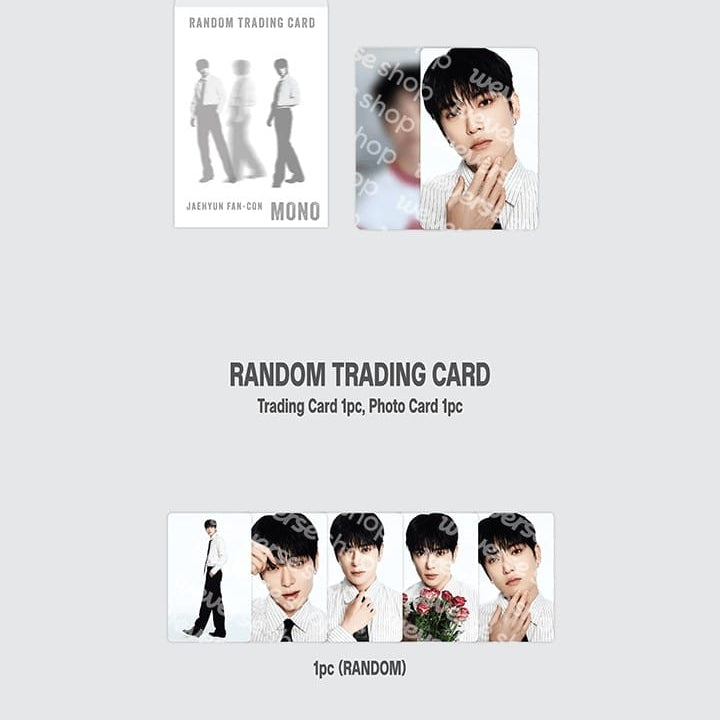 Korea Pop Store [JAEHYUN] Fan-Con Mono - Random Trading Card Kawaii Gifts