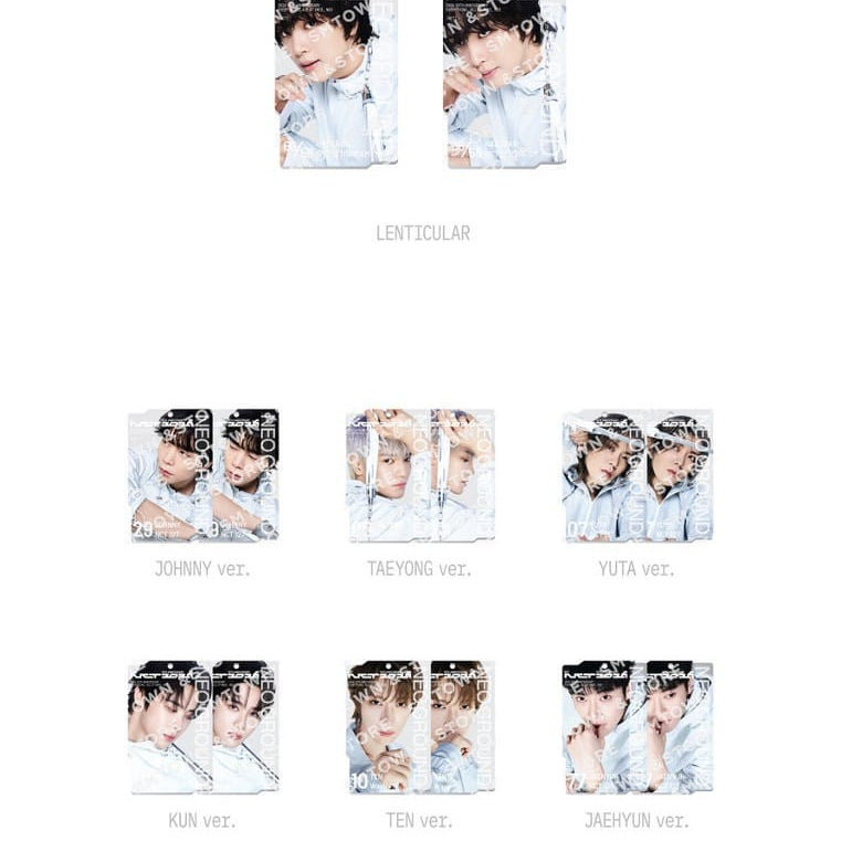 Korea Pop Store [NCT] NCT 2026 - Random Lenticular Acrylic Keyring Kawaii Gifts