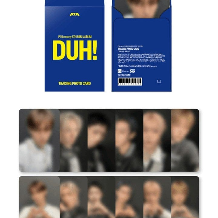 Korea Pop Store [P1HARMONY] Duh! - Trading Photo Card Kawaii Gifts
