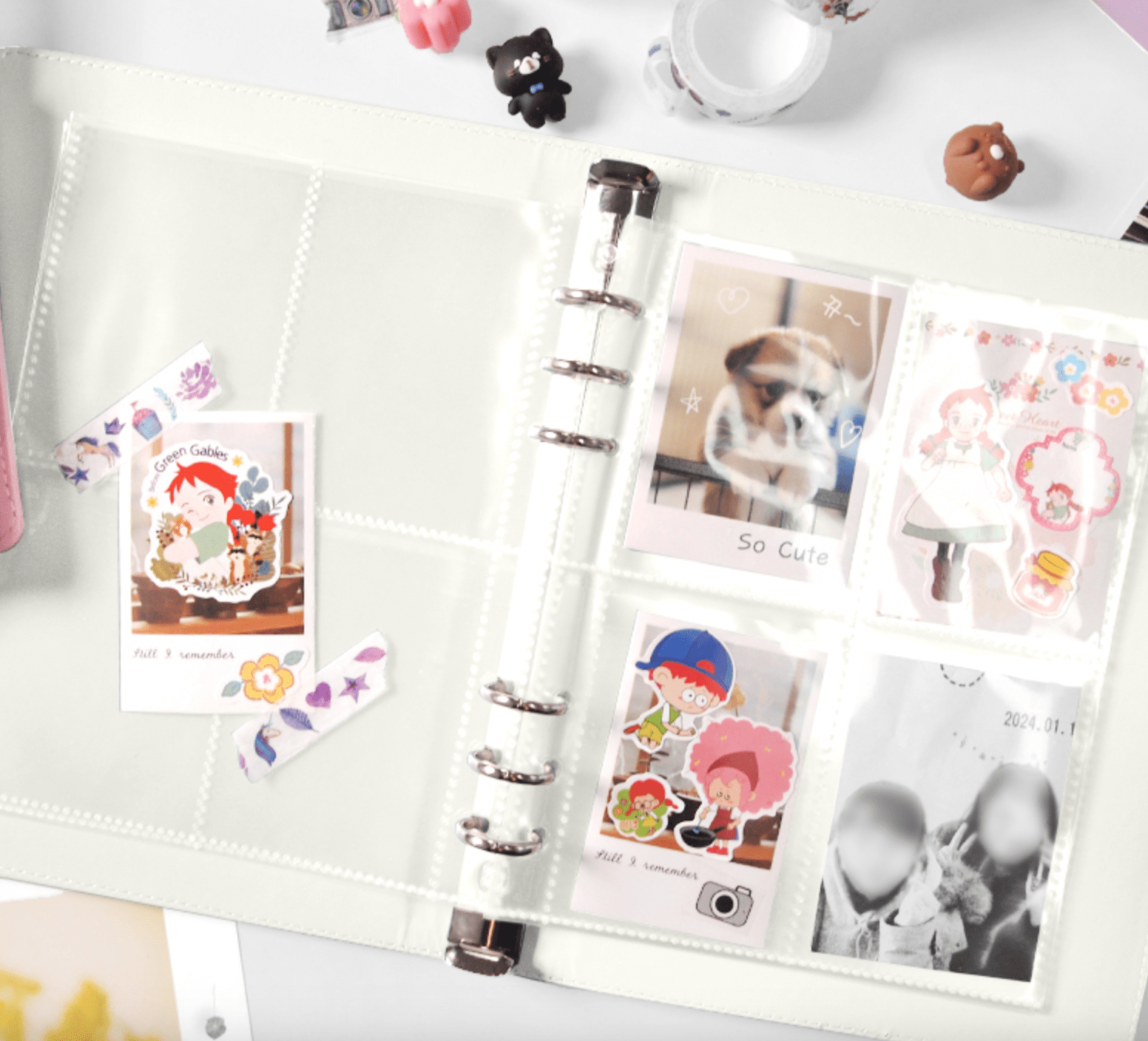 Pastel Photocard Binder - Cream Pastel Photocard Binder - Cream