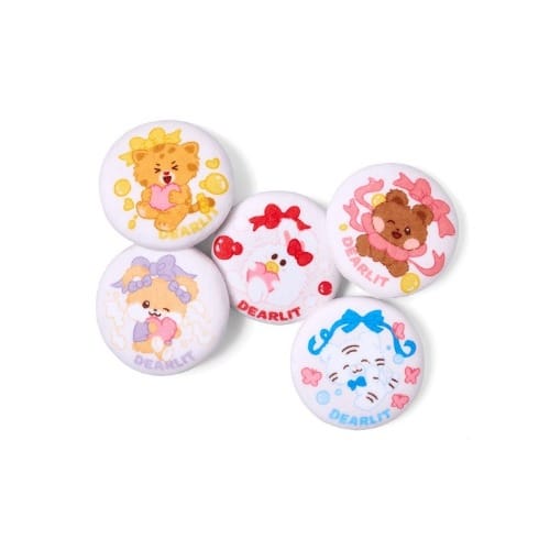 Korea Pop Store [ILLIT] Dearlit - Can Badge Lucky Draw Kawaii Gifts