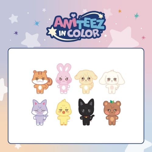 Korea Pop Store [ATEEZ] ANITEEZ in Color - Aniteez Plush Doll Kawaii Gifts