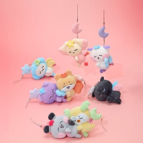 Korea Pop Store [ATEEZ] Mighteez Rock the Stage Plush Charm Kawaii Gifts