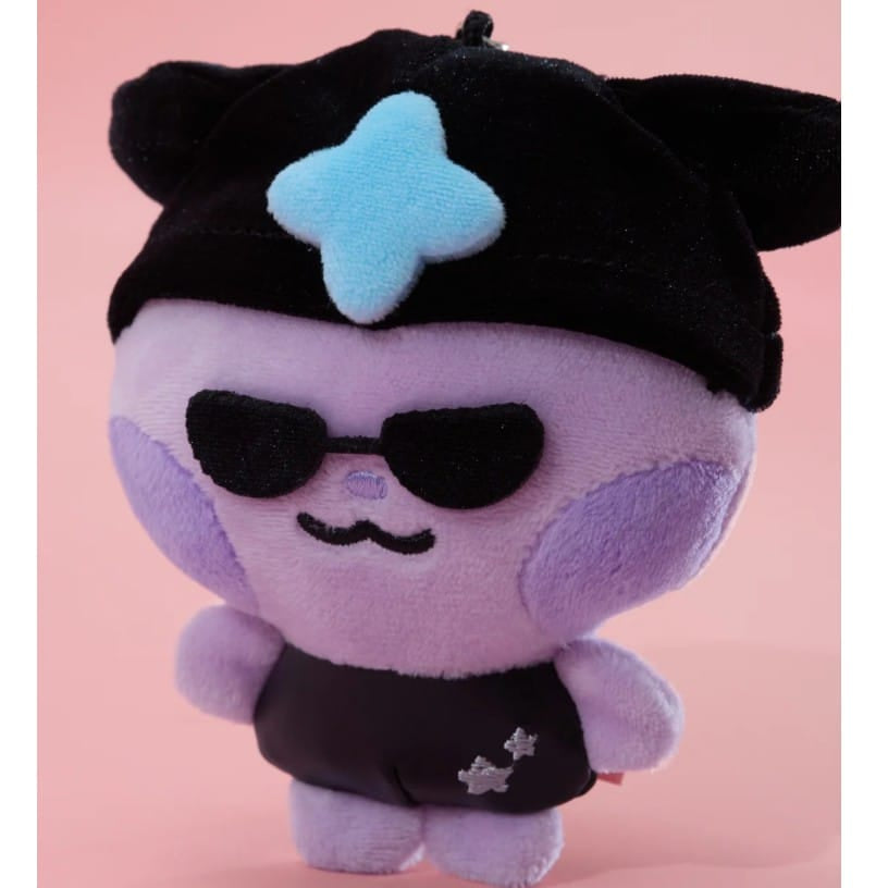 Korea Pop Store [ATEEZ] Mighteez Rock the Stage Popstar Plush Keyring Kawaii Gifts