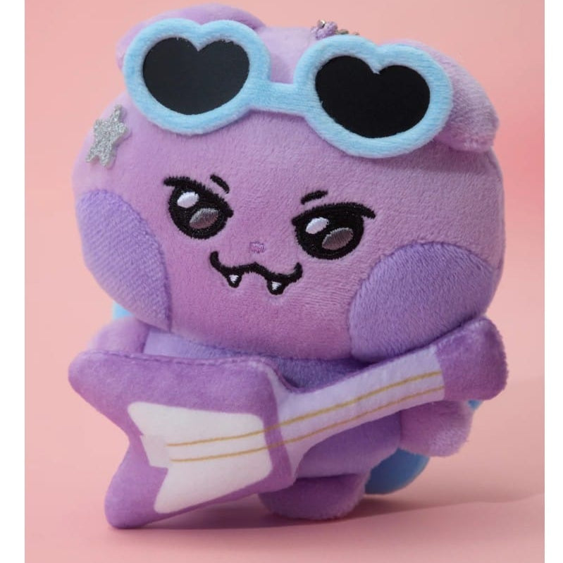 Korea Pop Store [ATEEZ] Mighteez Rock the Stage Rockstar Plush Keyring Kawaii Gifts