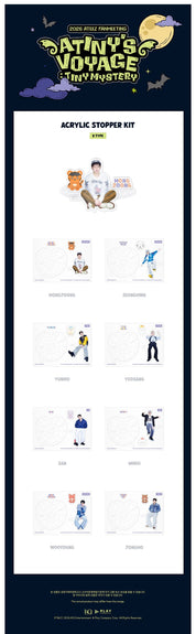 Korea Pop Store [ATEEZ] 2026 ATEEZ Fanmetting Atiny’s Voyage : Tiny Mystery Acrylic Stopper Kit Kawaii Gifts
