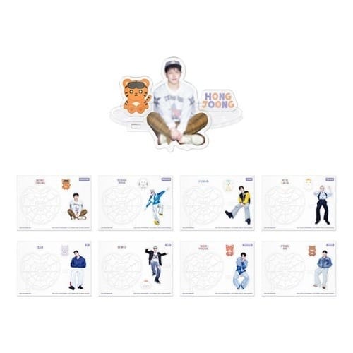 Korea Pop Store [ATEEZ] 2026 ATEEZ Fanmetting Atiny’s Voyage : Tiny Mystery Acrylic Stopper Kit Kawaii Gifts