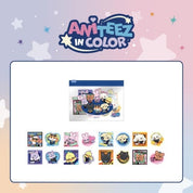 Korea Pop Store [ATEEZ] ANITEEZ in Color - Flake Sticker Set Kawaii Gifts