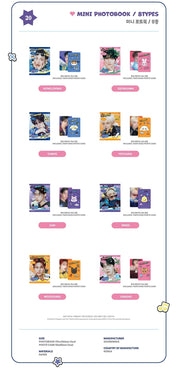 Korea Pop Store [ATEEZ] ANITEEZ in Color - Mini Photobook Kawaii Gifts
