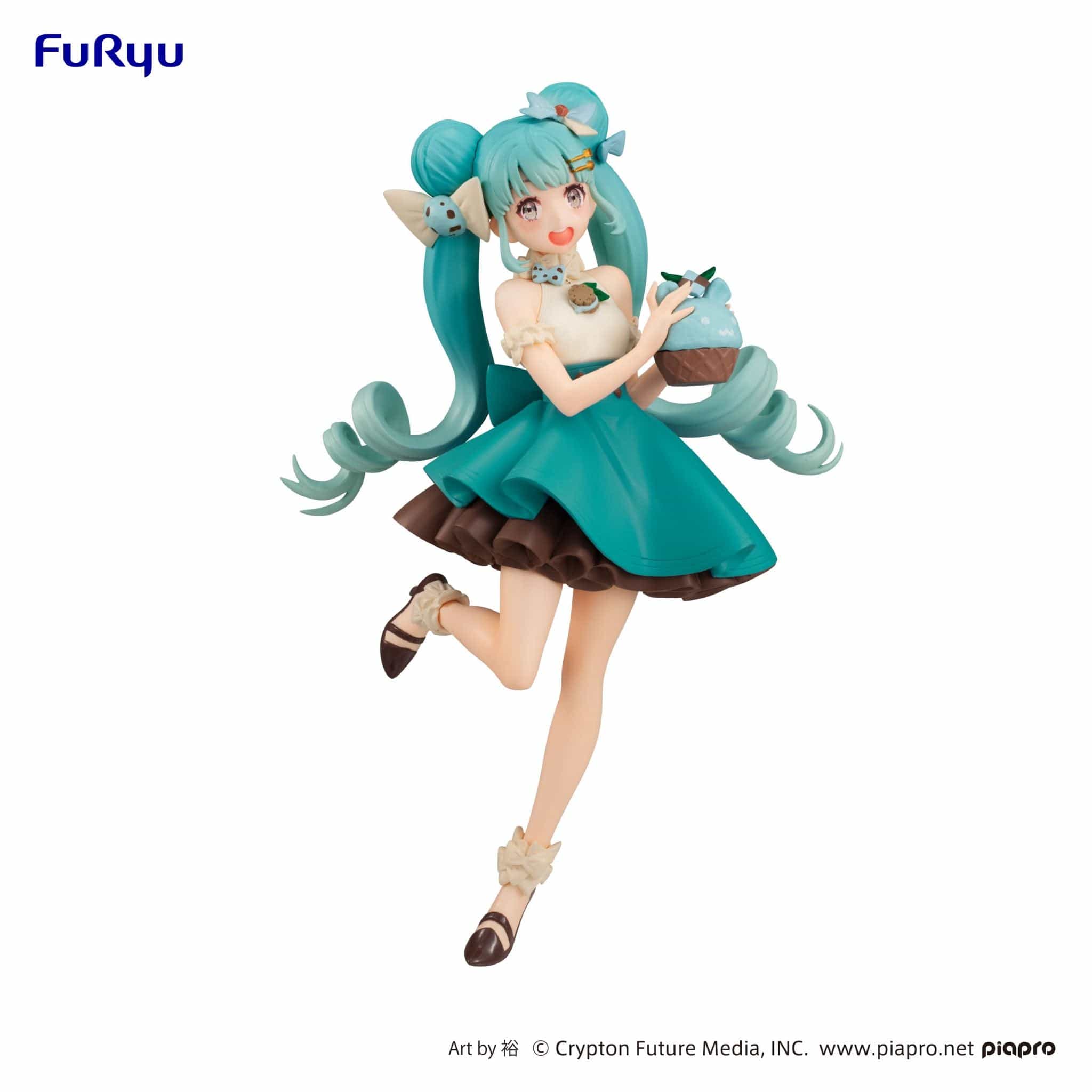 Little Buddy Hatsune Miku - SweetSweets Series Figure - Chocolate Mint Kawaii Gifts 4580736403154