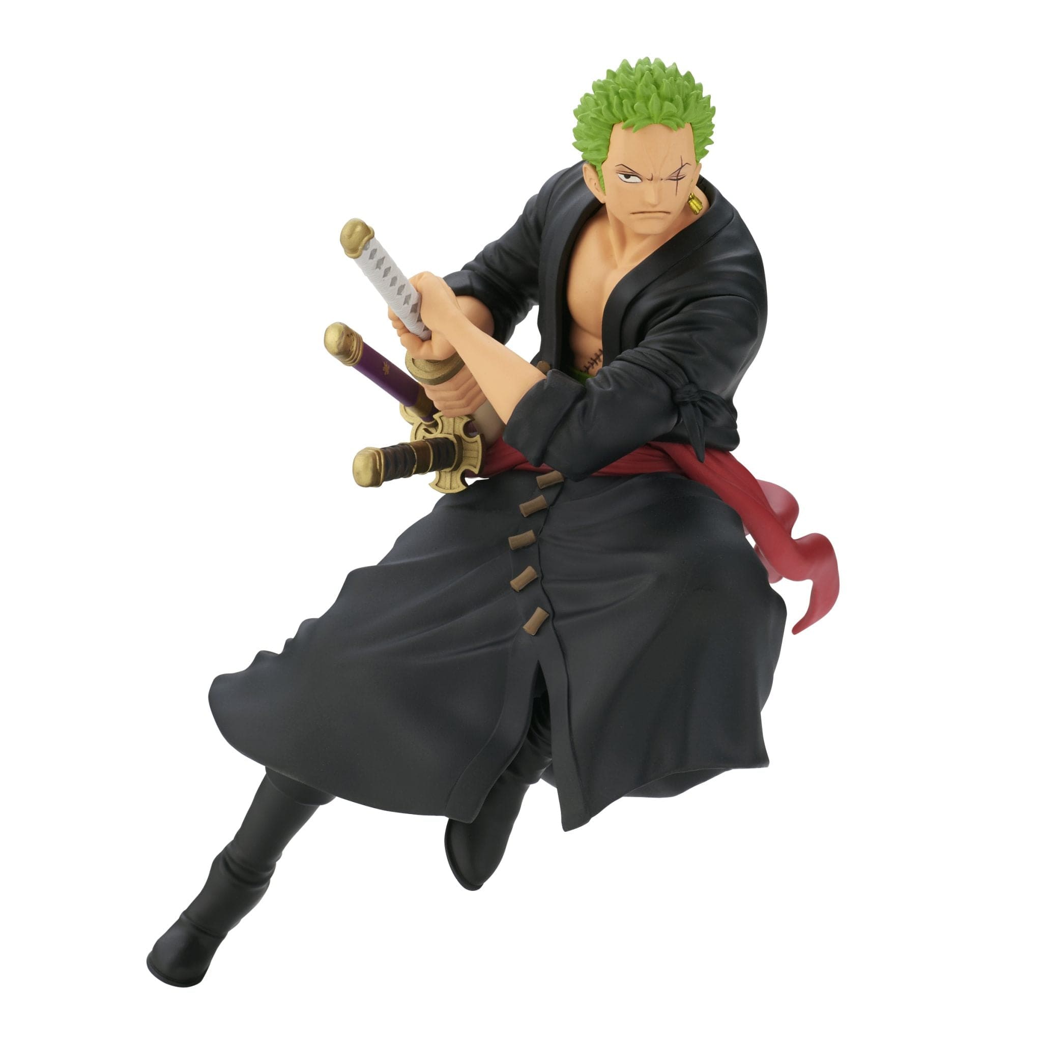 Little Buddy Roronoa Zoro 6" Figure One Piece Battle Record Collection Kawaii Gifts 4983164194906