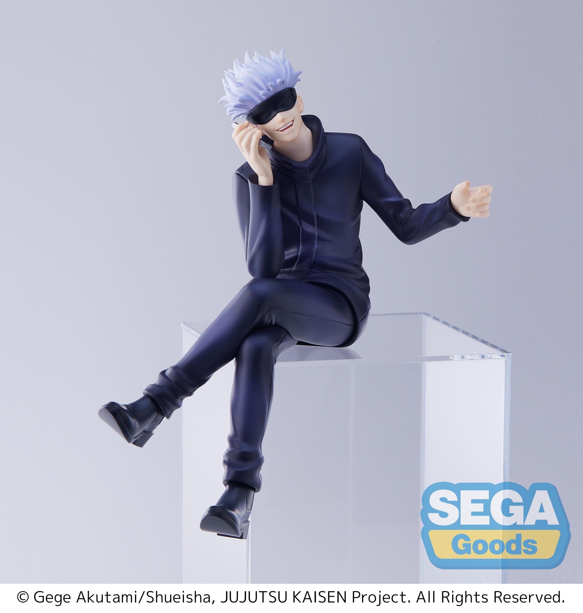 Little Buddy Satoru Gojo Jujutsu Kaisen 6" PM Perching Figure Kawaii Gifts 4570001964527