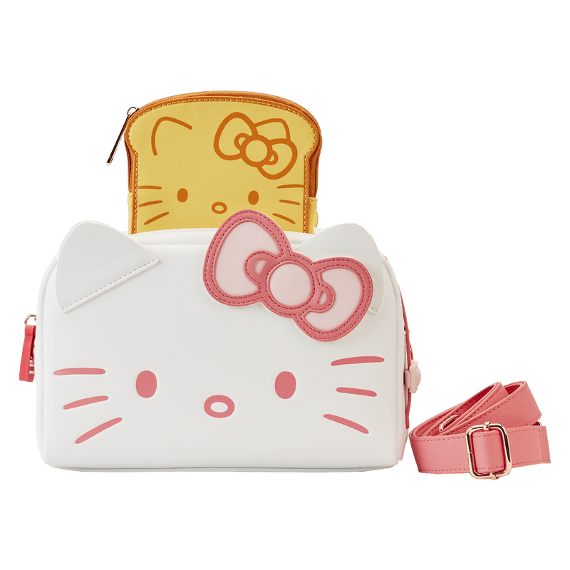 Loungefly Loungefly Hello Kitty Breakfast Toaster Crossbody Bag with Card Holder Kawaii Gifts 671803458260