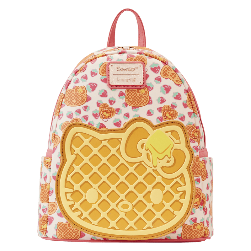 Loungefly Loungefly Hello Kitty Breakfast Waffle Mini Backpack Kawaii Gifts