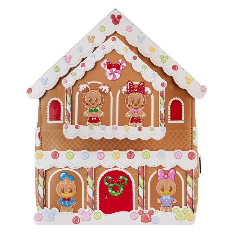 Loungefly Loungefly Mickey & Friends Gingerbread House Mini Backpack Kawaii Gifts