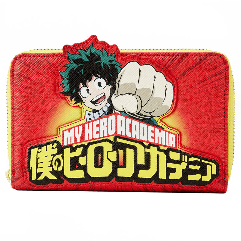 Loungefly Loungefly My Hero Academia Izuku Punch Zip Around Wallet Kawaii Gifts 67180346032