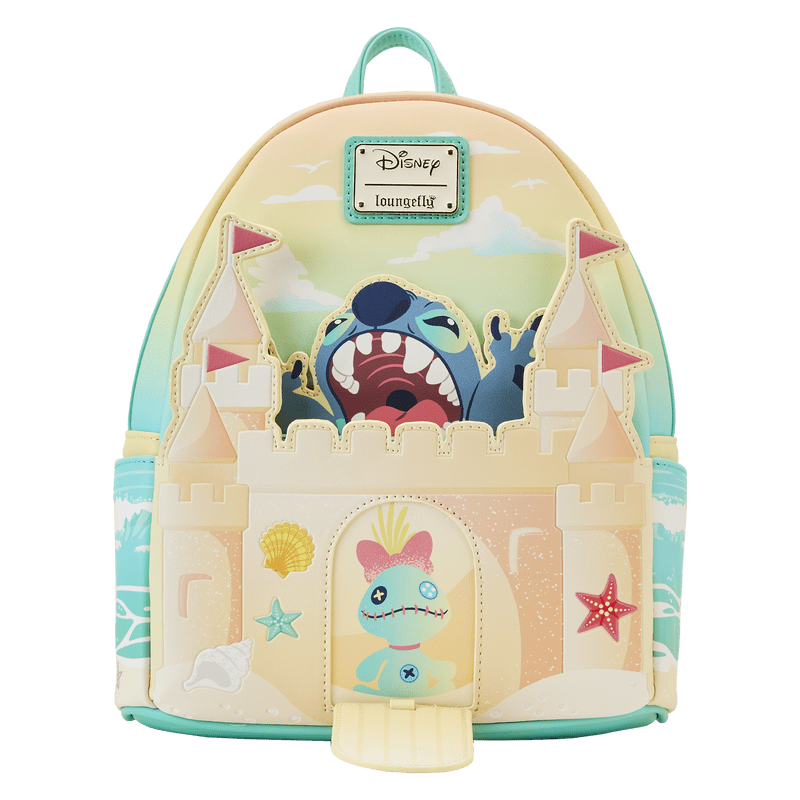 Loungefly Loungefly Stitch Sandcastle Beach Surprise Mini Backpack Kawaii Gifts 671803392021