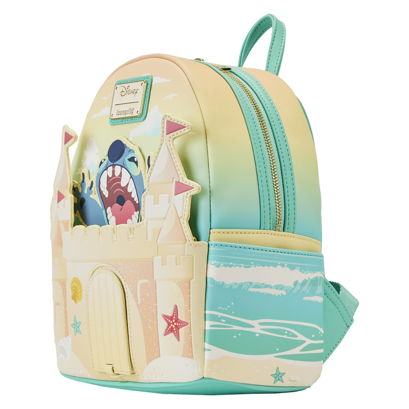 Loungefly Loungefly Stitch Sandcastle Beach Surprise Mini Backpack Kawaii Gifts 671803392021