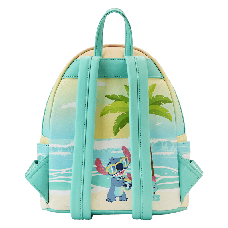 Loungefly Stitch Sandcastle Beach Surprise Mini Backpack Kawaii