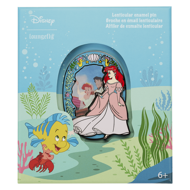 Loungefly Loungefly Disney The Little Mermaid Ariel Princess Series 3" Collector Box Pin Kawaii Gifts