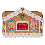 Loungefly Loungefly Disney Mickey & Friends Gingerbread House Zip Around Wallet Kawaii Gifts